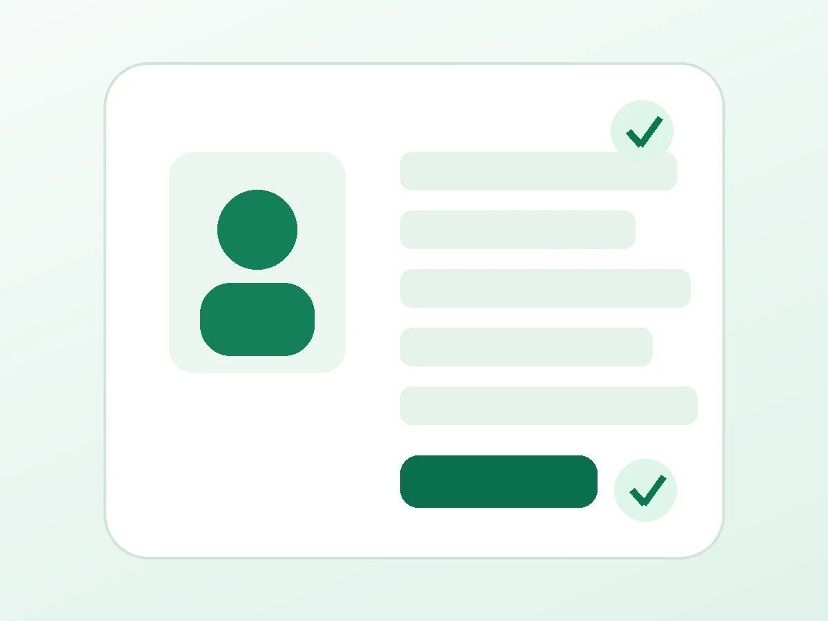 Structured member registration illustration